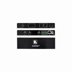 Kramer Electronics VS-211XS, AV matrix switcher, 17.82 Gbit/s, 3840 x 2160 pixels, Black, Aluminium, RoHs, WEEE, CE
