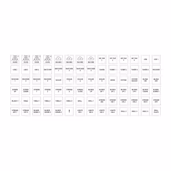 Kramer Electronics Advanced Keypad Label Set, Transparent, Rectangle, Boy/Girl, Adult, RC−306 RC−308