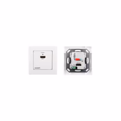 Kramer Electronics WP-3H2, HDMI, White, Power, 0 - 40 °C, 10 - 90%, 70 mm