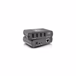 Kramer Electronics KDS-USB2-DEC, RJ-45, USB 2.0, 480 Mbit/s, Black, Aluminium, Activity, Link, Power, Gigabit Ethernet