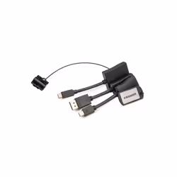 Kramer Electronics AD–RING–12, 0.127 m, HDMI Type A (Standard), DisplayPort, Female, Male, Straight