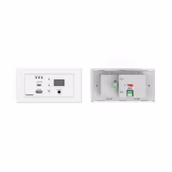 Kramer Electronics WP-SW2-EN7/EU(W)-80/86, 4096 x 2160 pixels, 60 fps, DTS, Dolby Surround, White, 12 W, 151 mm