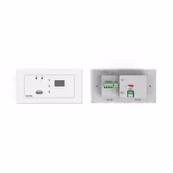 Kramer Electronics WP-DEC7/EU(W)-80/86, White, Metal, Plastic, Conventional, Kramer Electronics, Matte, 0 - 45 °C