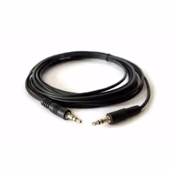 Kramer Electronics C-A35M/4P-6, 3.5mm, Male, 3.5mm, Male, 1.828 m, Black