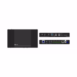 Kramer Electronics EXT3-21-XR-TR, 3840 x 2160 pixels, Console transmitter & receiver, Wired, Black, HDCP