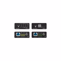 EXT3−U−KIT is a comprehensive. extended−reach CAT extender kit for USB 2.0. RS−232 and audio signals and 2−way powering over ...