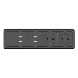 Kramer Electronics T–IN4–REC1(B) Black