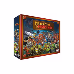 AEG AEG7055 Meeples & Monsters Kickstarter Edition Board Game