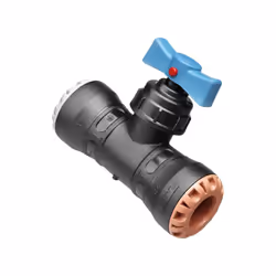 Plasson MDPE to Copper Push Fit Stop Tap - 32mm x 28mm