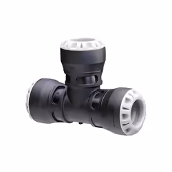 Plasson MDPE Push Fit Equal Tee - 20mm