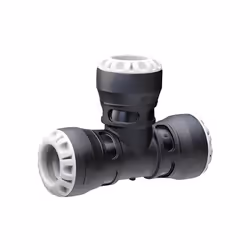 Plasson MDPE Push Fit Equal Tee - 20mm