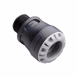 Plasson MDPE Push Fit Male Adaptor - 32mm x 1" BSP