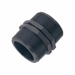Plasson Compression MDPE Threaded Nipple - 3/4" BSP