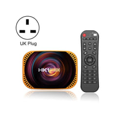 MECOOL HK1RBOX X4 4K TV Box, Android 11 Amlogic S905X4 CPU with RC 4GB+32GB(UK Plug)