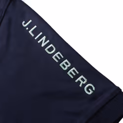 J.Lindeberg Mens Tour Tech Regular Fit Stretch Golf Polo Shirt - S, Navy Melange