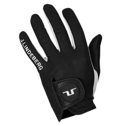 J.Lindeberg Mens Ron Cabretta Leather Left Hand Golf Glove - XL, Black