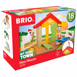 BRIO My Home Town - Farm Hen House