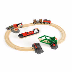 BRIO 7312350330618, Train, Lift and Load, 0.3 yr(s), AA, Multicolour