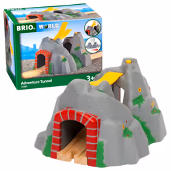 BRIO Adventure Tunnel, Scenery, 0.3 yr(s), AA, Multicolour