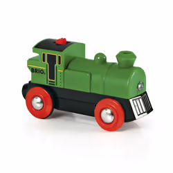 BRIO Battery Powered Engine, Train, Explore, 0.3 yr(s), AAA, Black, Green, Red
