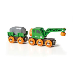 BRIO Clever Crane Wagon