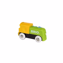 BRIO My First Railway Battery Engine, Train, 1.5 yr(s), AA, Black, Green, Yellow