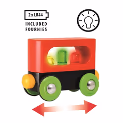 BRIO My First Railway Light up Wagon