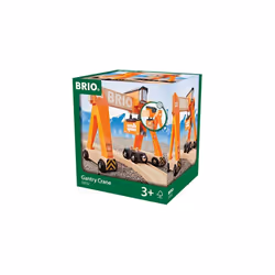 BRIO Gantry Crane, Model Railways Parts & Accessories, 0.3 yr(s), Brown, Orange