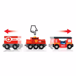 BRIO Rescue Firefighting Train - Additional view 4