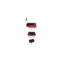 BRIO Battery-Operated Steaming Train