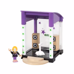 BRIO Singing Stage, Scenery, 3 yr(s), Batteries included, LR44, Black, Purple, White, Wood