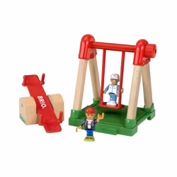 BRIO Playground, Scenery, 3 yr(s), Green, Red, Wood
