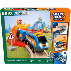 BRIO 33974 Smart Tech Sound - Action Tunnel Circle Set