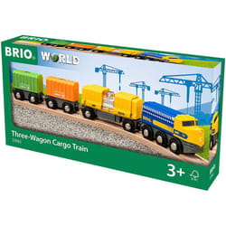 BRIO Three-Wagon Cargo Train