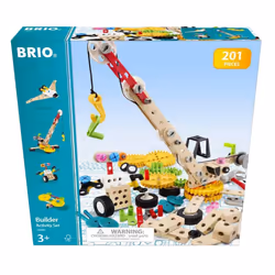 BRIO Builder - 34604 Builder Activity Set | Educational Roleplay & Construction Toy for Kids Aged 3 Years Up