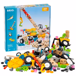 BRIO Builder - 34604 Builder Activity Set | Educational Roleplay & Construction Toy for Kids Aged 3 Years Up