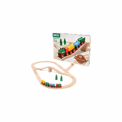 BRIO 65th Anniversary Train Set, Train & track set, 2 yr(s), Wood, Multicolour