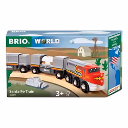 BRIO World Santa Fe Train - Trains of the World, Train, 3 yr(s), Multicolour