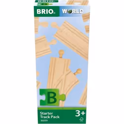 BRIO Starter Track Pack, Track set, 3 yr(s), Beige