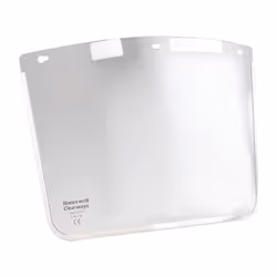 1002353 CV83P Polycarbonate Visor Clear 200mm