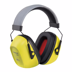 VS130HV VeriShield Hi-Viz Yellow Over-The-Head Earmuff NRR 30 (1035110-VS)