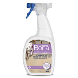 Pet Wood Floor Deep Cleaner, Pet Stain and Odour Remover, Pet Friendly Wood Floor Cleaner Liquid, Spot Cleaning, 1 Litre Spray Bottle