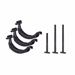 Thule ProRide SquareBar Adapter, Adapter, Black