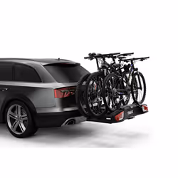 Thule VeloSpace XT, Bicycle carrier, Back hitch-mount, Black
