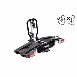 Thule EasyFold XT F, Bicycle carrier, Back hitch-mount, Aluminium, Aluminium