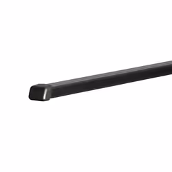 Thule SquareBar 200, Load bar, Black, Plastic, Steel, 100 kg, 2000 mm