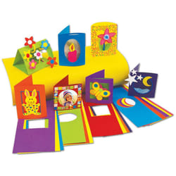 Springboard 10485 Coloured Aperture Greetings Card Blanks (Pack of 40)