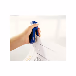 Rapid 20679830 Ultimate NXT Stand Up Stapler, Metal and Rubber Body, Blue, Titanium 20 Sheet Capacity