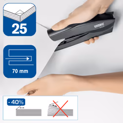 Rapid 24812301 stapler Flat clinch Black