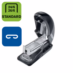 Rapid 24846201 stapler Standard clinch Black